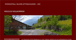 Desktop Screenshot of dittli-pferdestall.ch