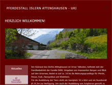 Tablet Screenshot of dittli-pferdestall.ch